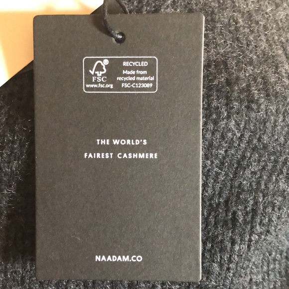 Naadam oversized crew neck sweater NWT - Picture 13 of 16